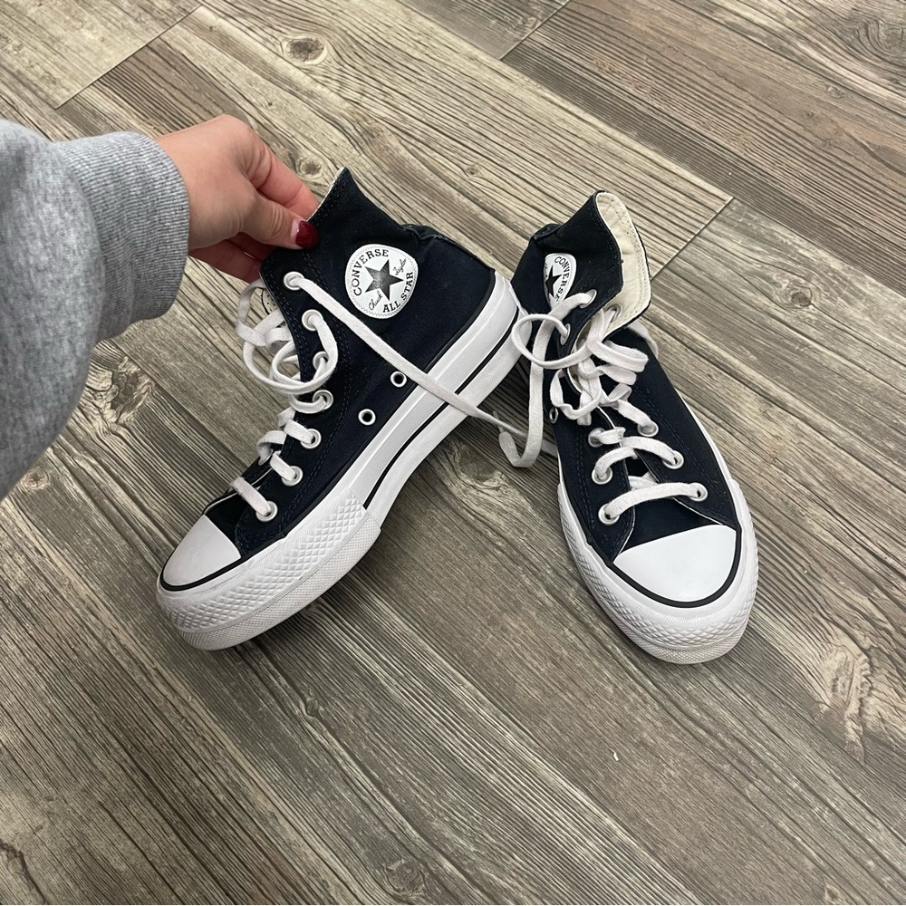 Converse Black High-Top Sneakers